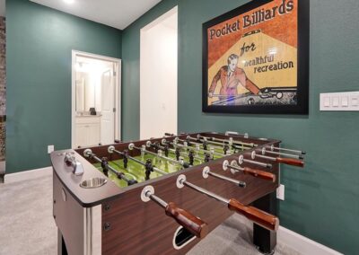 Living Area 2d Billiards and Foosball_Paradiso Grande_Orlando Vacation Rental Home_Near Universal Studios_Epic Universe